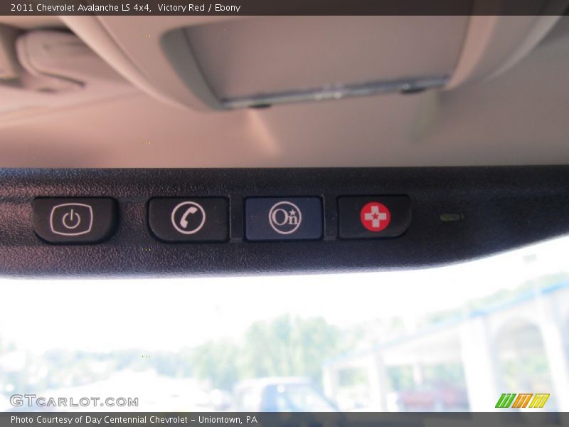 Victory Red / Ebony 2011 Chevrolet Avalanche LS 4x4