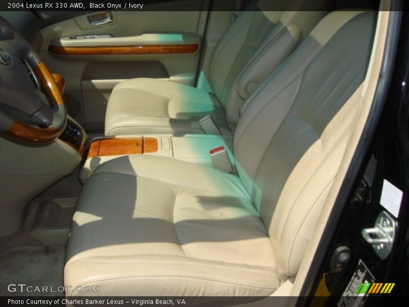 Black Onyx / Ivory 2004 Lexus RX 330 AWD