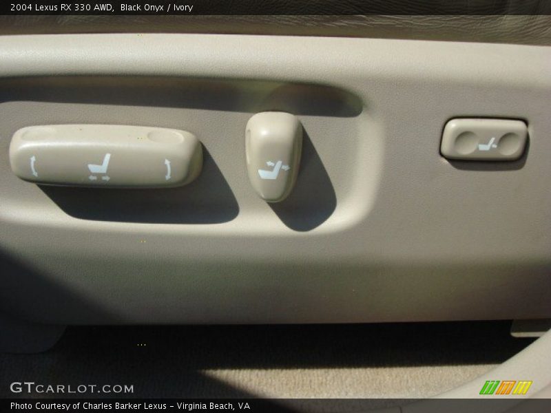 Black Onyx / Ivory 2004 Lexus RX 330 AWD