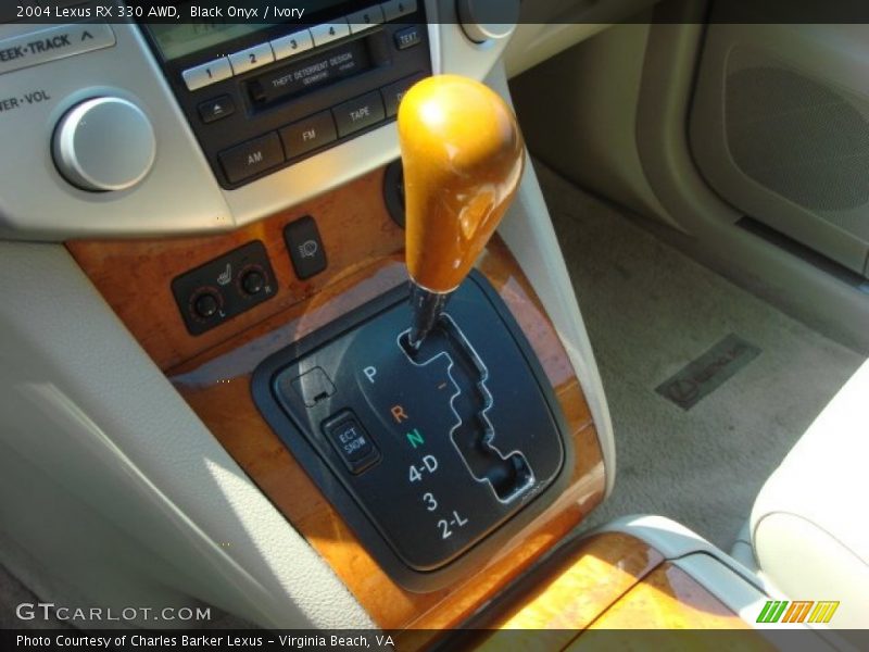 Black Onyx / Ivory 2004 Lexus RX 330 AWD