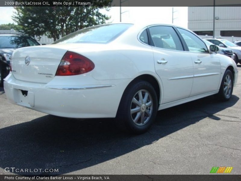 White Opal / Titanium 2009 Buick LaCrosse CXL