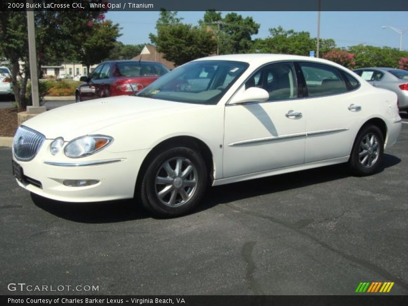 White Opal / Titanium 2009 Buick LaCrosse CXL