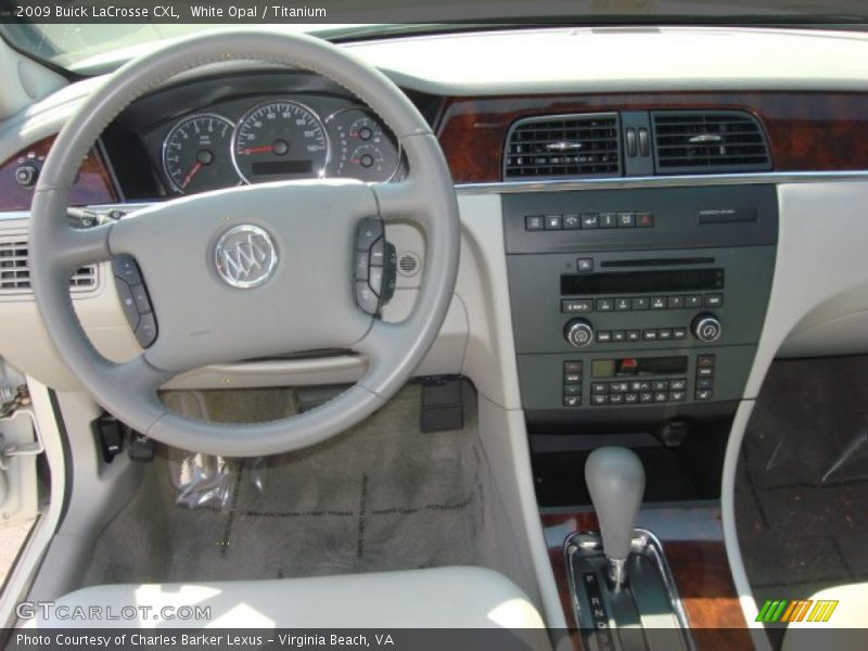 White Opal / Titanium 2009 Buick LaCrosse CXL