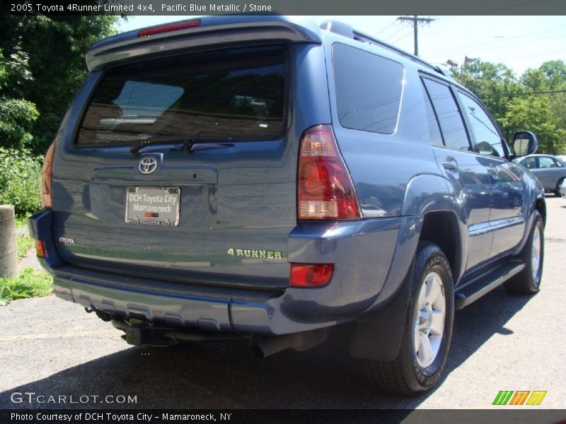 Pacific Blue Metallic / Stone 2005 Toyota 4Runner Limited 4x4
