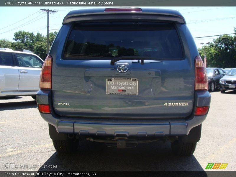 Pacific Blue Metallic / Stone 2005 Toyota 4Runner Limited 4x4