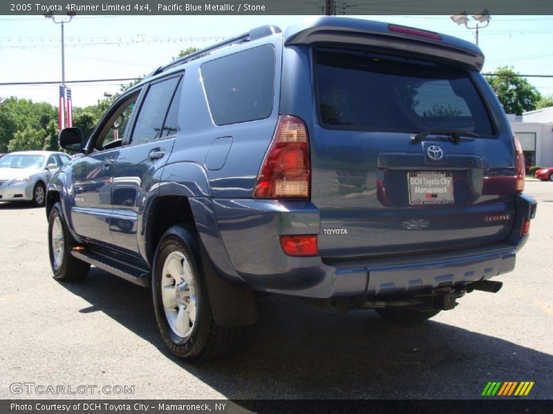 Pacific Blue Metallic / Stone 2005 Toyota 4Runner Limited 4x4