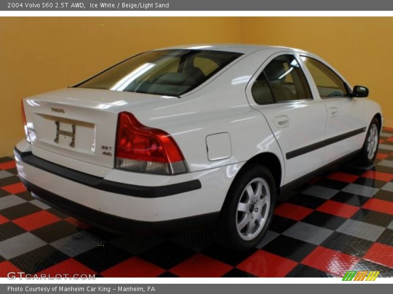 Ice White / Beige/Light Sand 2004 Volvo S60 2.5T AWD