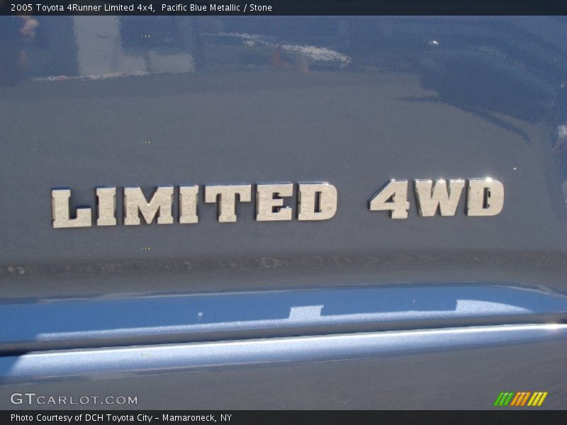 Pacific Blue Metallic / Stone 2005 Toyota 4Runner Limited 4x4