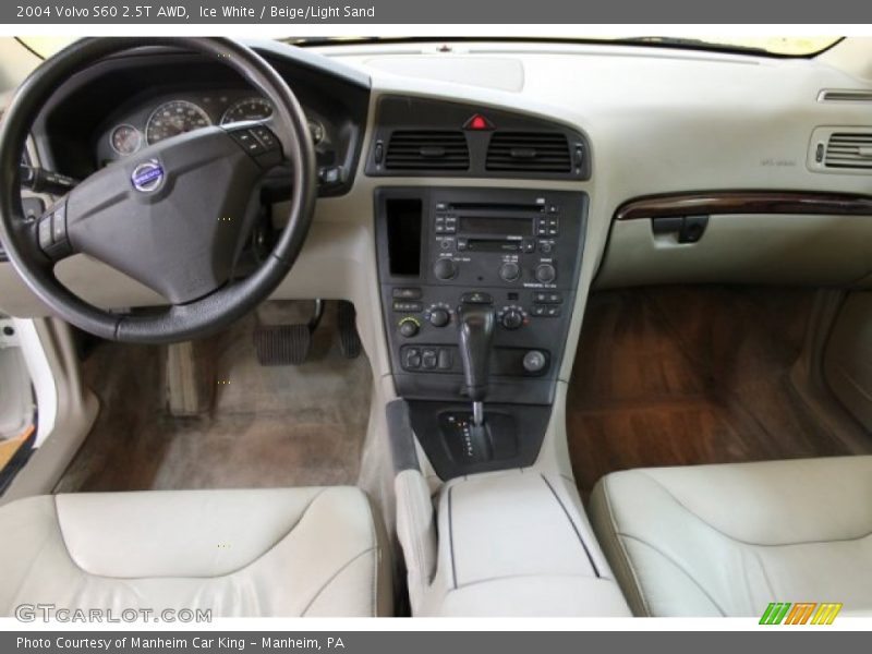 Ice White / Beige/Light Sand 2004 Volvo S60 2.5T AWD