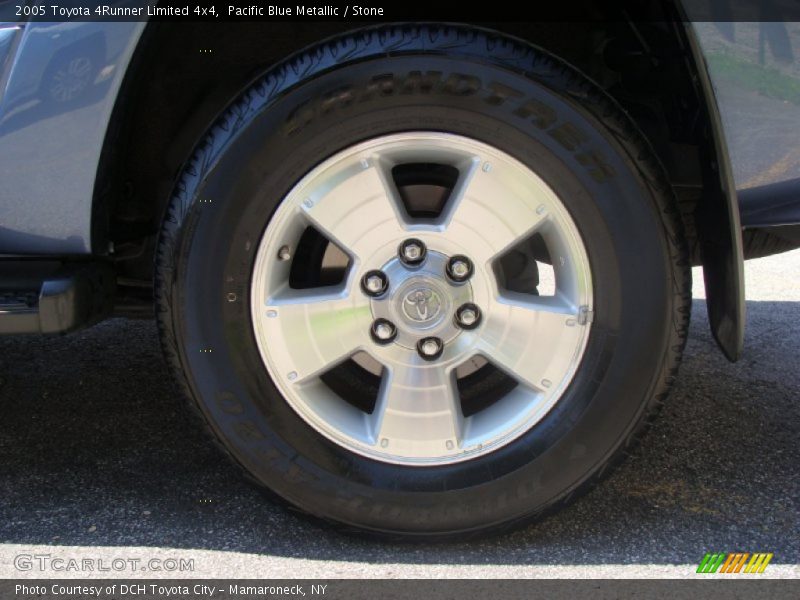 Pacific Blue Metallic / Stone 2005 Toyota 4Runner Limited 4x4