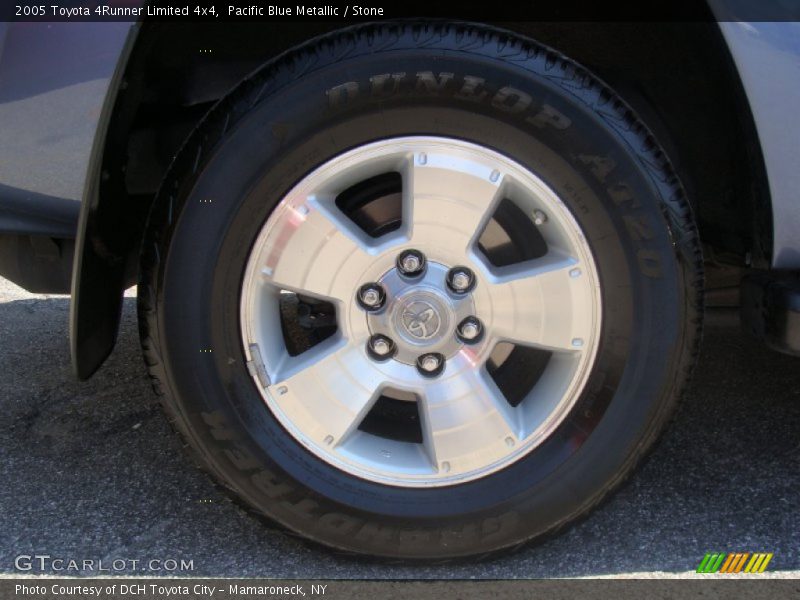 Pacific Blue Metallic / Stone 2005 Toyota 4Runner Limited 4x4