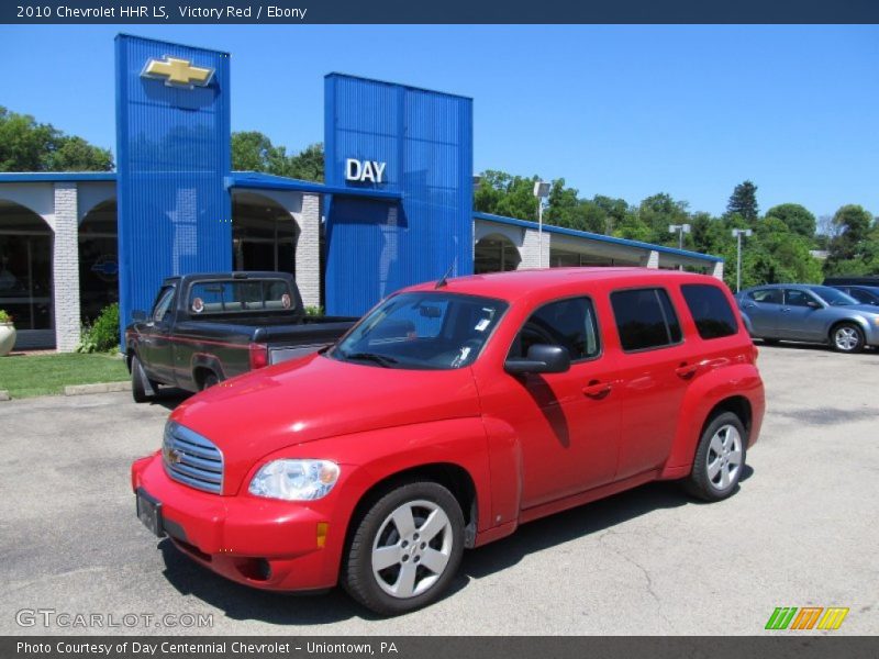 Victory Red / Ebony 2010 Chevrolet HHR LS