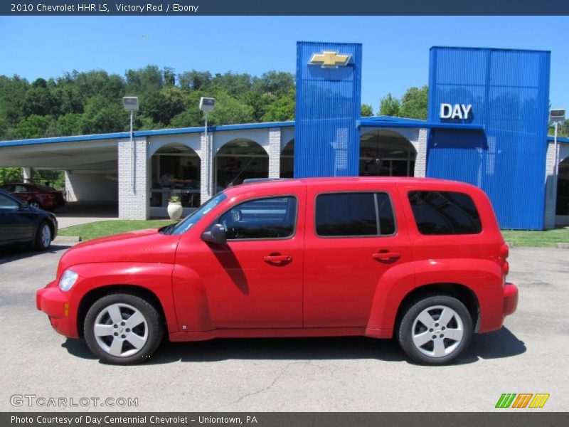 Victory Red / Ebony 2010 Chevrolet HHR LS