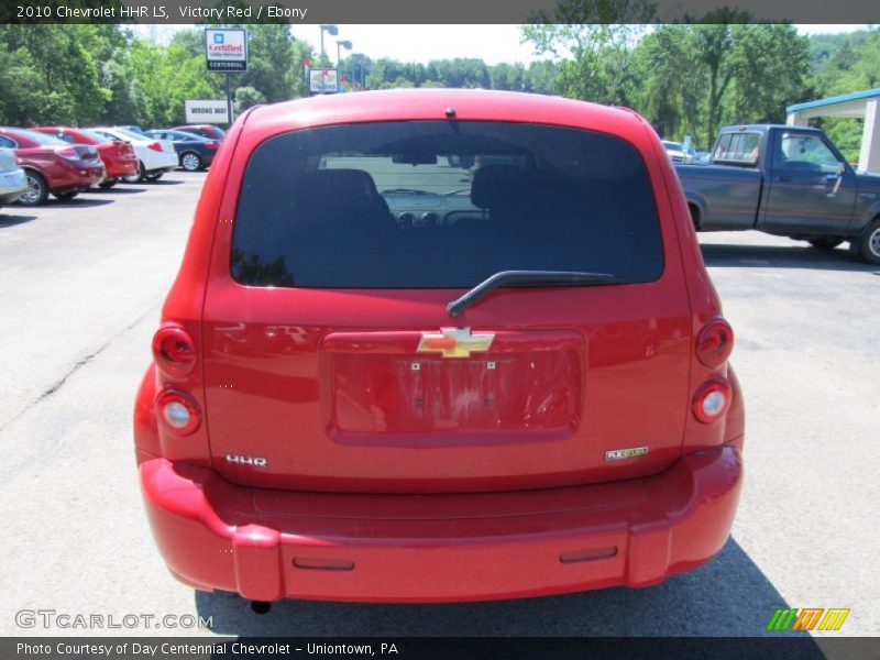 Victory Red / Ebony 2010 Chevrolet HHR LS