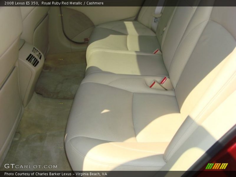 Royal Ruby Red Metallic / Cashmere 2008 Lexus ES 350