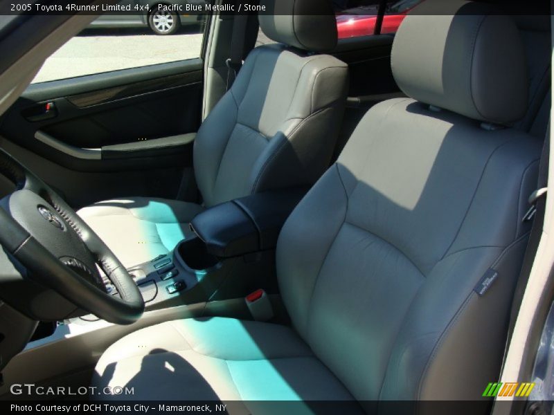 Pacific Blue Metallic / Stone 2005 Toyota 4Runner Limited 4x4