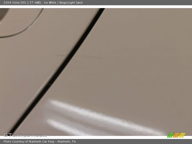 Ice White / Beige/Light Sand 2004 Volvo S60 2.5T AWD