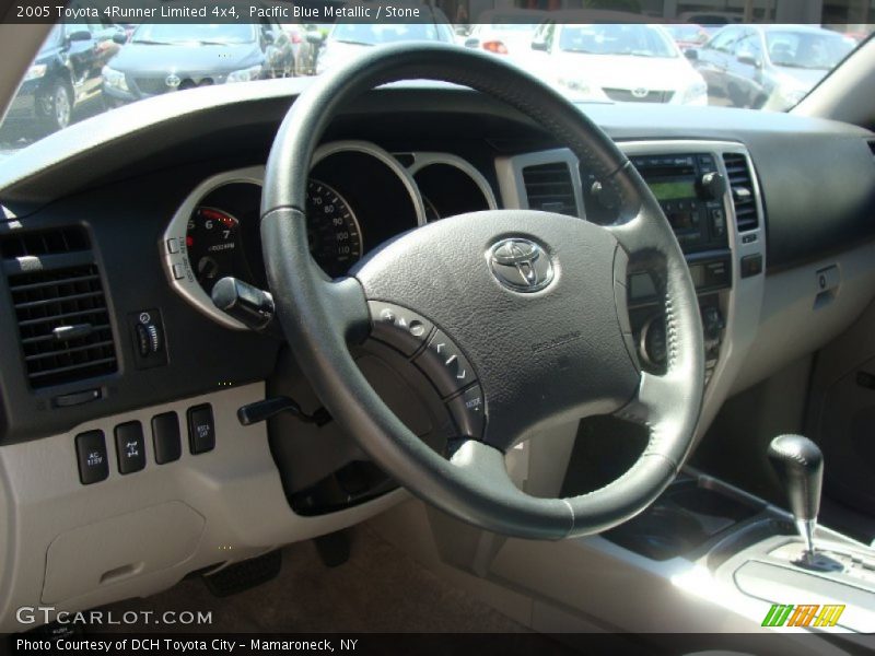 Pacific Blue Metallic / Stone 2005 Toyota 4Runner Limited 4x4