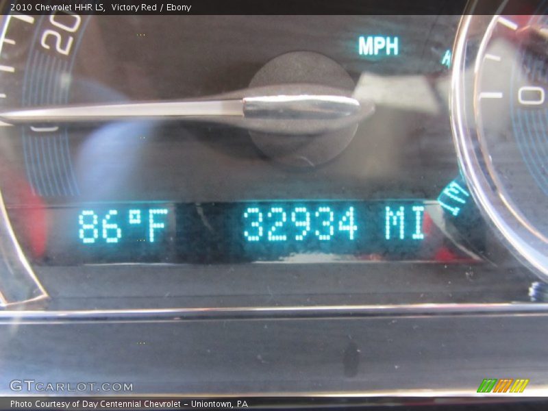 Victory Red / Ebony 2010 Chevrolet HHR LS
