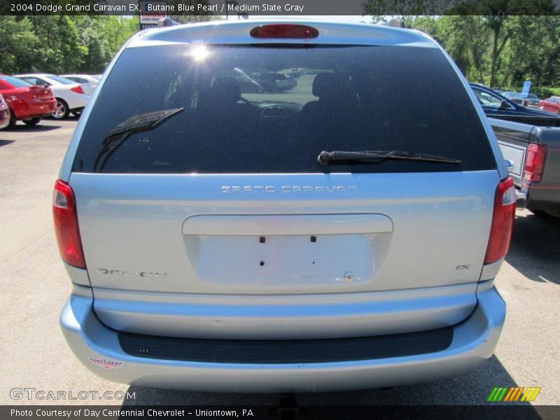 Butane Blue Pearl / Medium Slate Gray 2004 Dodge Grand Caravan EX