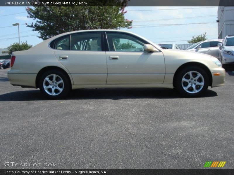 Mystic Gold Metallic / Ivory 2004 Lexus GS 300