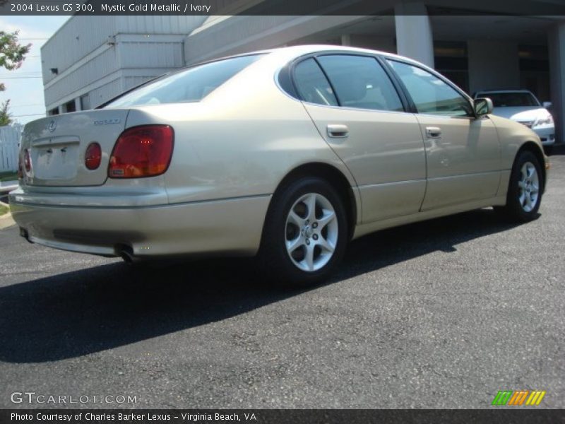 Mystic Gold Metallic / Ivory 2004 Lexus GS 300