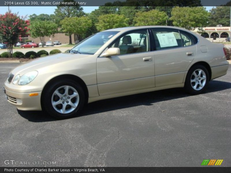 Mystic Gold Metallic / Ivory 2004 Lexus GS 300