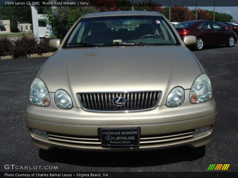 Mystic Gold Metallic / Ivory 2004 Lexus GS 300