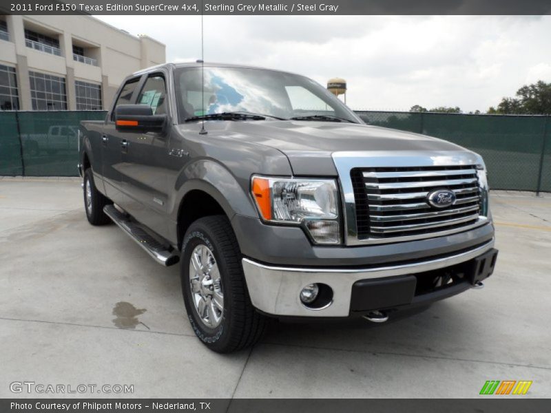 Sterling Grey Metallic / Steel Gray 2011 Ford F150 Texas Edition SuperCrew 4x4