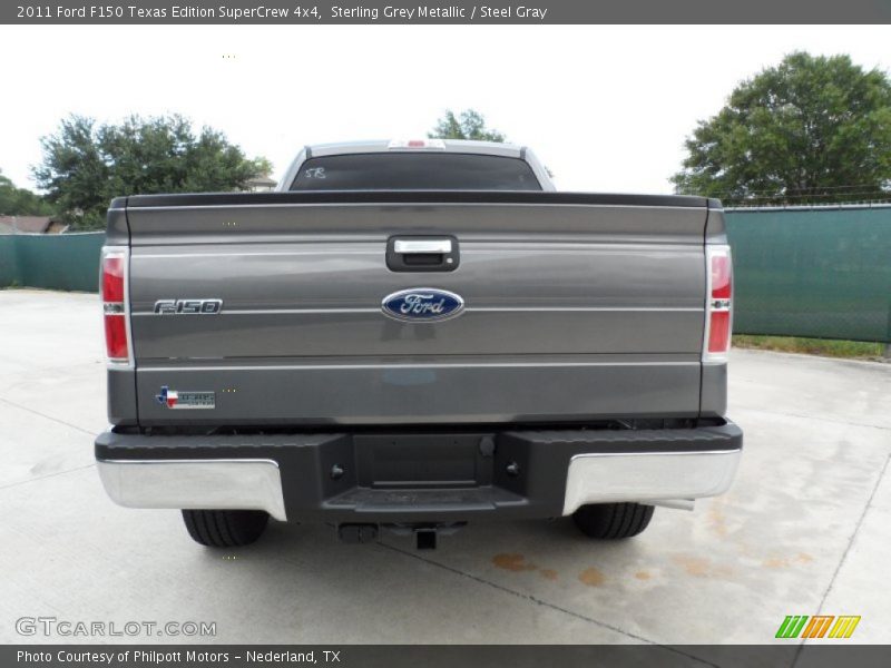 Sterling Grey Metallic / Steel Gray 2011 Ford F150 Texas Edition SuperCrew 4x4