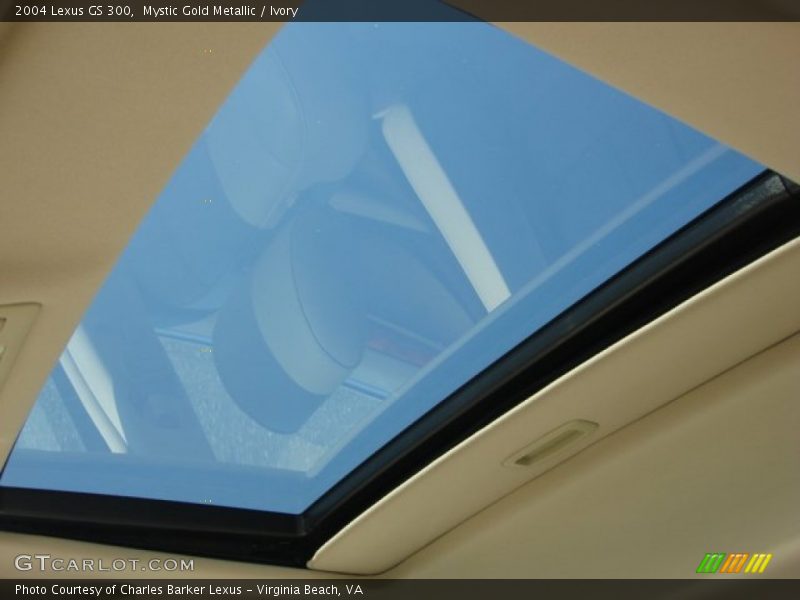 Mystic Gold Metallic / Ivory 2004 Lexus GS 300
