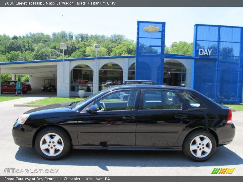 Black / Titanium Gray 2006 Chevrolet Malibu Maxx LT Wagon