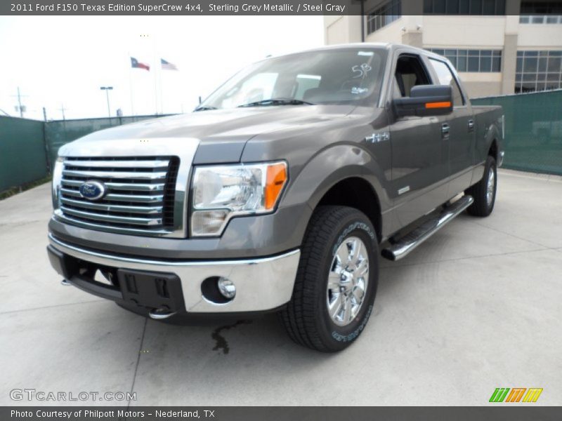 Sterling Grey Metallic / Steel Gray 2011 Ford F150 Texas Edition SuperCrew 4x4