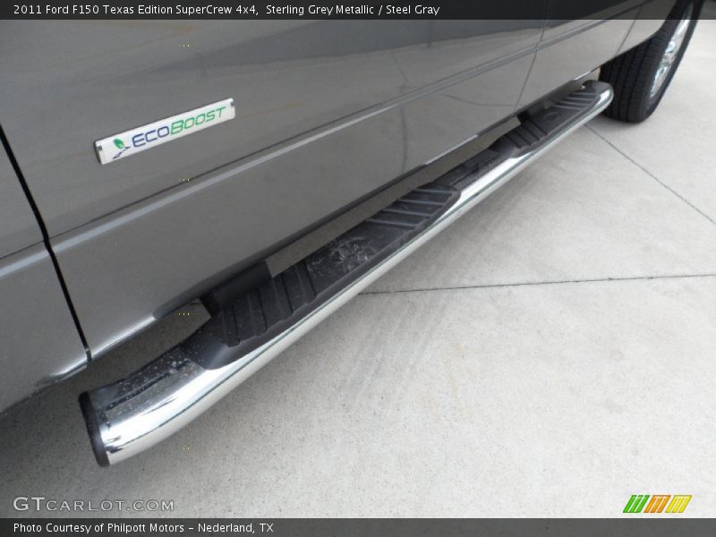 Sterling Grey Metallic / Steel Gray 2011 Ford F150 Texas Edition SuperCrew 4x4