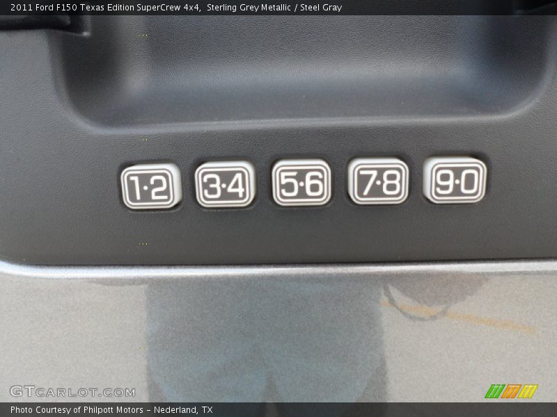 Sterling Grey Metallic / Steel Gray 2011 Ford F150 Texas Edition SuperCrew 4x4