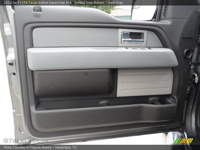 Sterling Grey Metallic / Steel Gray 2011 Ford F150 Texas Edition SuperCrew 4x4