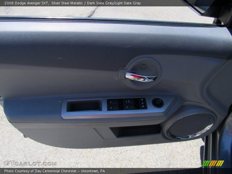 Silver Steel Metallic / Dark Slate Gray/Light Slate Gray 2008 Dodge Avenger SXT