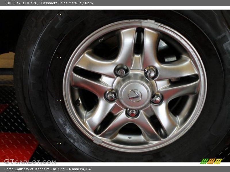 Cashmere Beige Metallic / Ivory 2002 Lexus LX 470