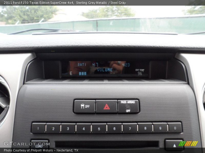 Sterling Grey Metallic / Steel Gray 2011 Ford F150 Texas Edition SuperCrew 4x4