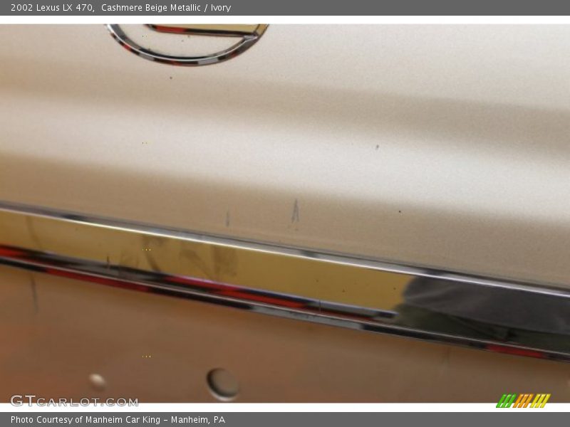 Cashmere Beige Metallic / Ivory 2002 Lexus LX 470