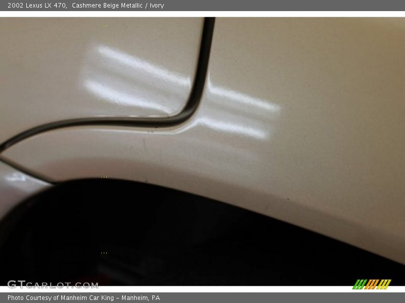 Cashmere Beige Metallic / Ivory 2002 Lexus LX 470