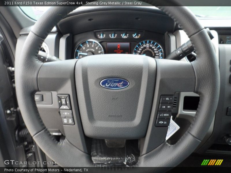 Sterling Grey Metallic / Steel Gray 2011 Ford F150 Texas Edition SuperCrew 4x4