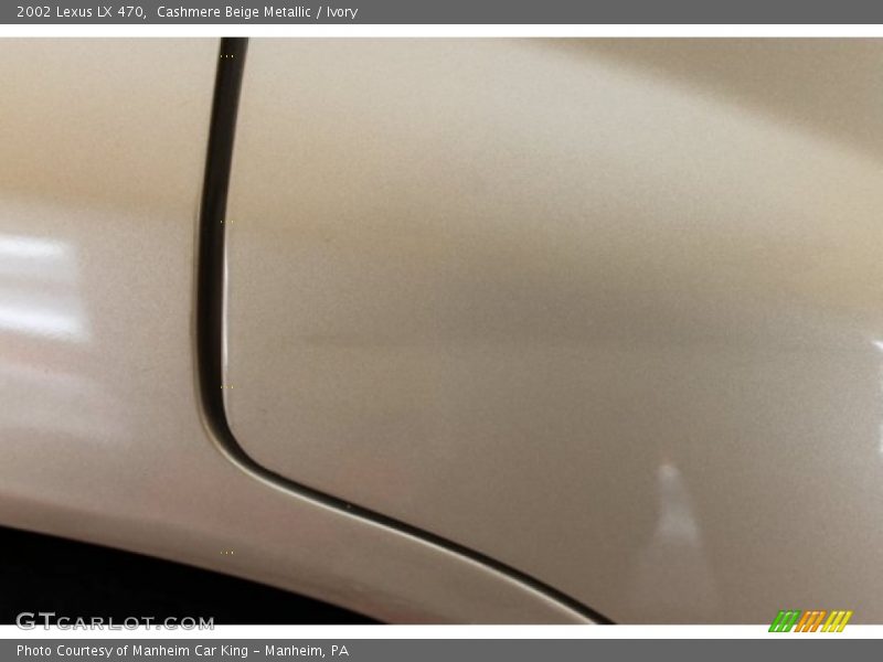 Cashmere Beige Metallic / Ivory 2002 Lexus LX 470