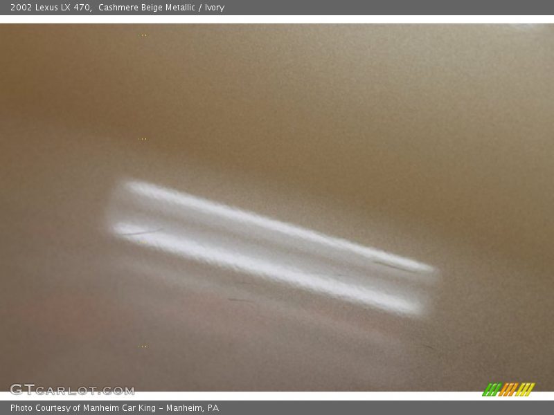 Cashmere Beige Metallic / Ivory 2002 Lexus LX 470