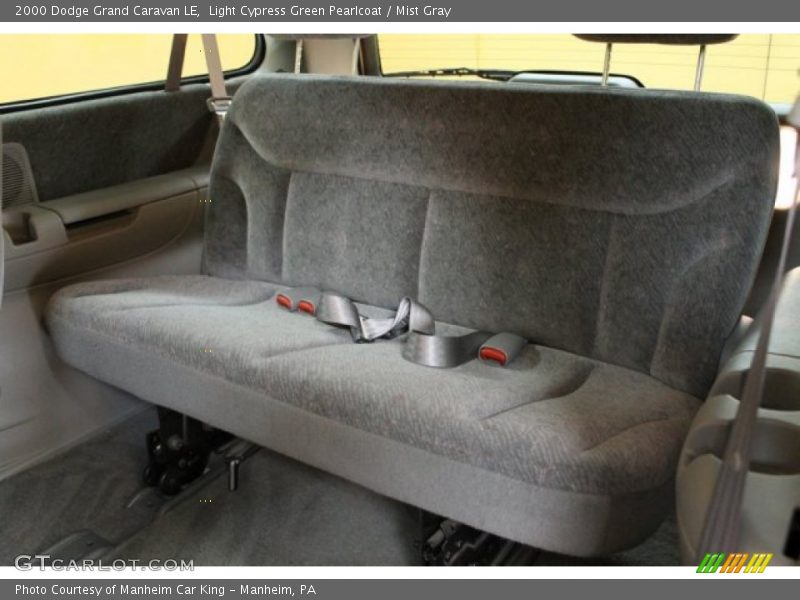 Light Cypress Green Pearlcoat / Mist Gray 2000 Dodge Grand Caravan LE