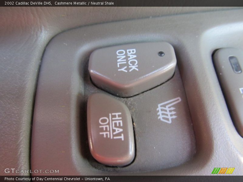 Controls of 2002 DeVille DHS