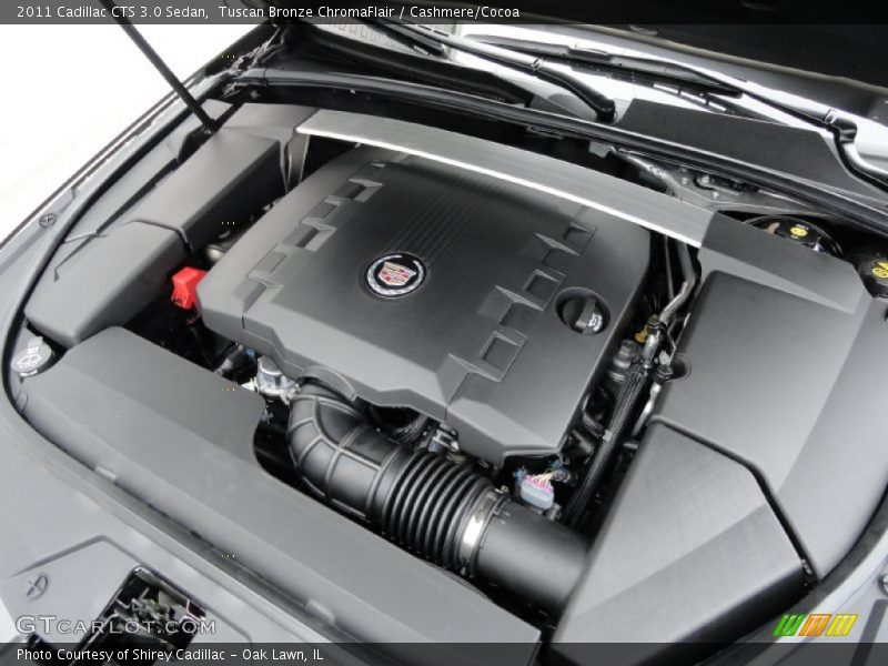 Tuscan Bronze ChromaFlair / Cashmere/Cocoa 2011 Cadillac CTS 3.0 Sedan