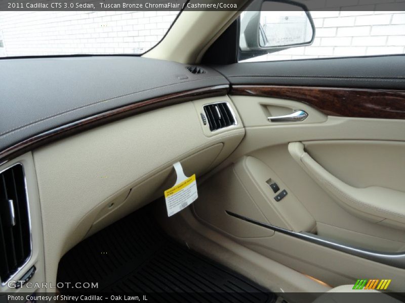 Tuscan Bronze ChromaFlair / Cashmere/Cocoa 2011 Cadillac CTS 3.0 Sedan