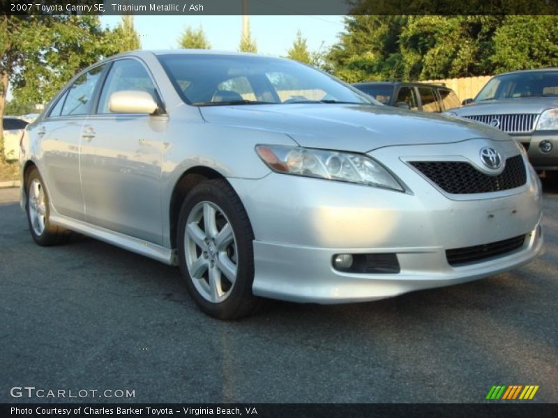 Titanium Metallic / Ash 2007 Toyota Camry SE