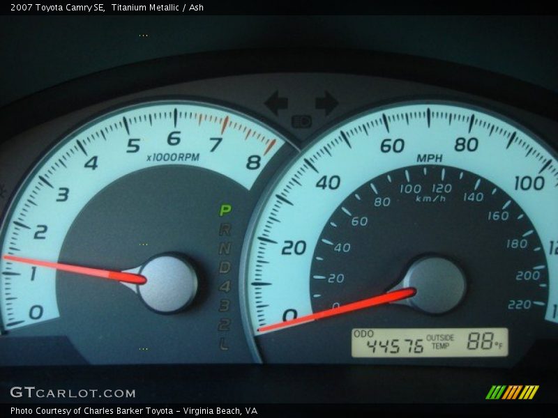 Titanium Metallic / Ash 2007 Toyota Camry SE